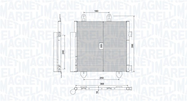 MAGNETI MARELLI Klímahűtő BC794_MM