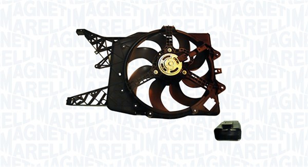 MAGNETI MARELLI Ventilátor, vízhűtő MTC763AX_MM