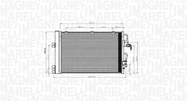 MAGNETI MARELLI Klímahűtő BC900_MM