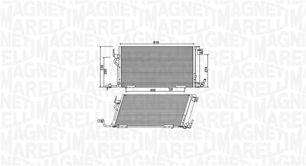 MAGNETI MARELLI Klímahűtő BC994_MM