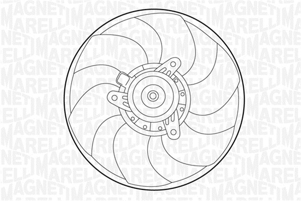 MAGNETI MARELLI Ventilátor, vízhűtő MTC377AX_MM