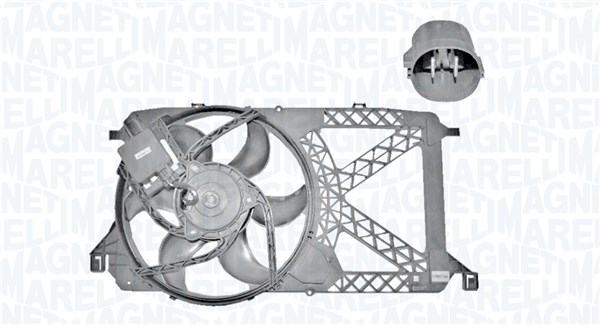 MAGNETI MARELLI Ventilátor, vízhűtő MTC819AX_MM