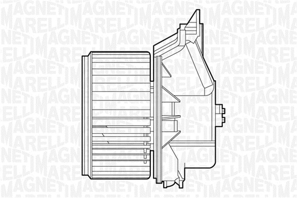 MAGNETI MARELLI Ventilátor, utastér MTE527AX_MM