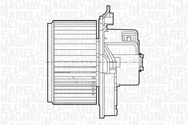 MAGNETI MARELLI Ventilátor, utastér MTE532AX_MM