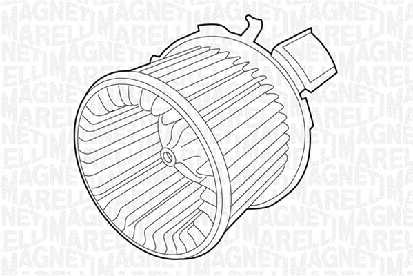 MAGNETI MARELLI Ventilátor, utastér MTE637AX_MM