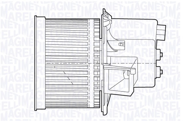 MAGNETI MARELLI Ventilátor, utastér MTE651AX_MM