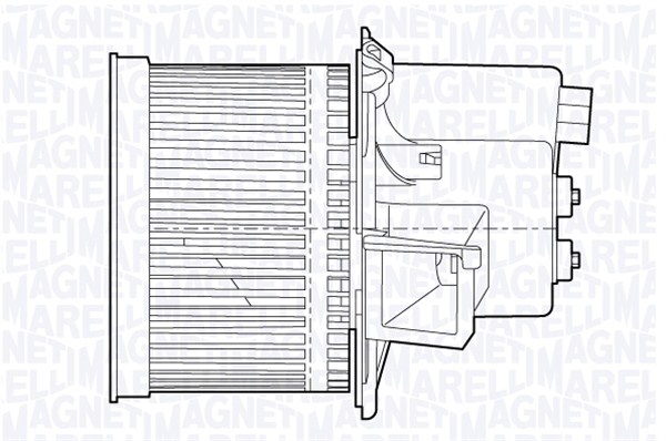 MAGNETI MARELLI Ventilátor, utastér MTE652AX_MM