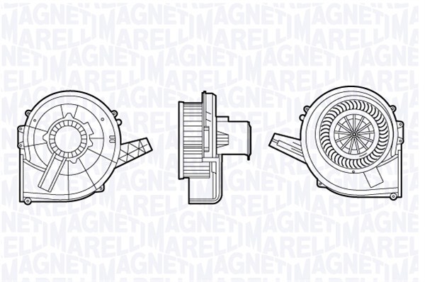 MAGNETI MARELLI Ventilátor, utastér MTE664AX_MM