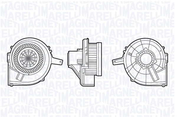 MAGNETI MARELLI Ventilátor, utastér MTE667AX_MM