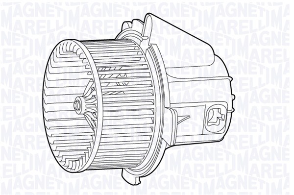 MAGNETI MARELLI Ventilátor, utastér MTE669AX_MM