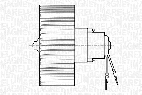 MAGNETI MARELLI Ventilátor, utastér MTE688A_MM