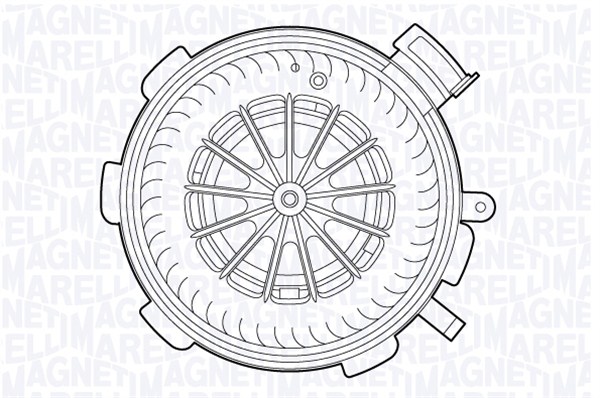 MAGNETI MARELLI Ventilátor, utastér MTE701AX_MM