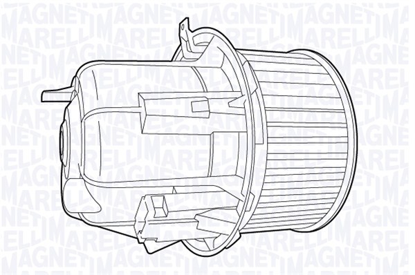 MAGNETI MARELLI Ventilátor, utastér MTE704AX_MM