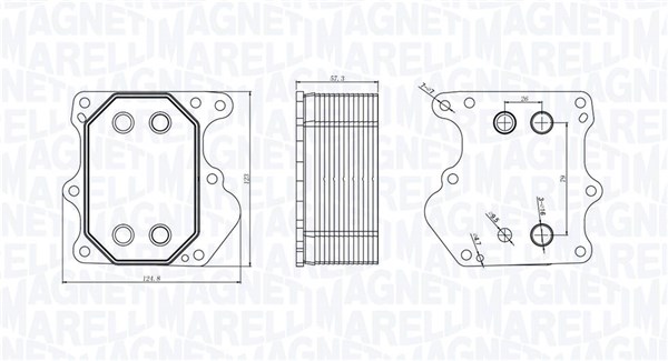 MAGNETI MARELLI Olajhűtő RO0005_MM