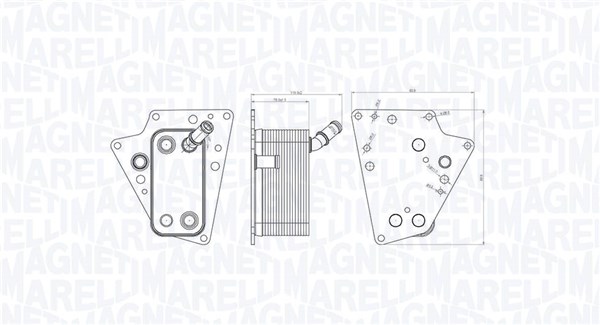 MAGNETI MARELLI Olajhűtő RO0015_MM