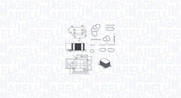 MAGNETI MARELLI Olajhűtő RO0024_MM