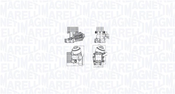 MAGNETI MARELLI Olajhűtő RO0041_MM