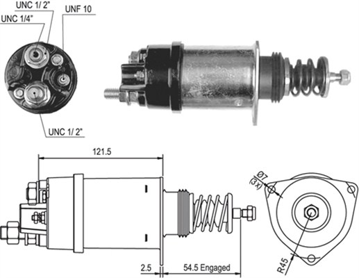 MAGNETI MARELLI Önindító bendix AME0003_MM