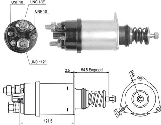 MAGNETI MARELLI Önindító bendix AME0005_MM