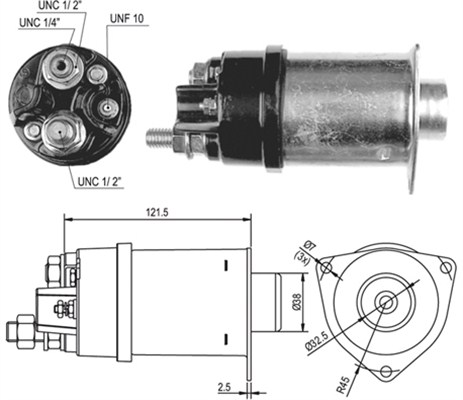 MAGNETI MARELLI Önindító bendix AME0028_MM