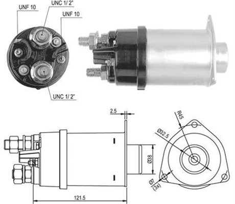 MAGNETI MARELLI Önindító bendix AME0031_MM