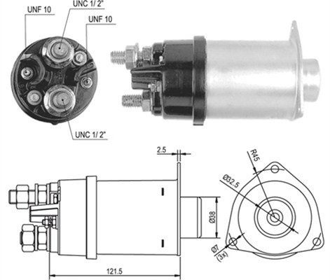 MAGNETI MARELLI Önindító bendix AME0032_MM