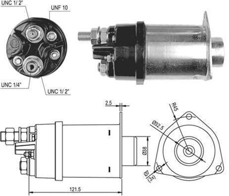 MAGNETI MARELLI Önindító bendix AME0035_MM