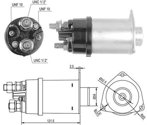 MAGNETI MARELLI Önindító bendix AME0036_MM