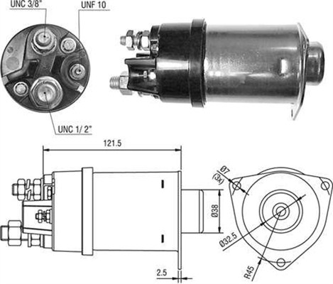 MAGNETI MARELLI Önindító bendix AME0041_MM