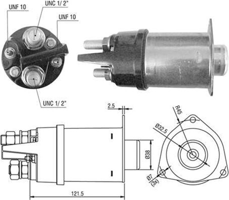 MAGNETI MARELLI Önindító bendix AME0043_MM