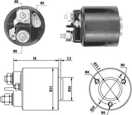 MAGNETI MARELLI Önindító bendix AME0059_MM