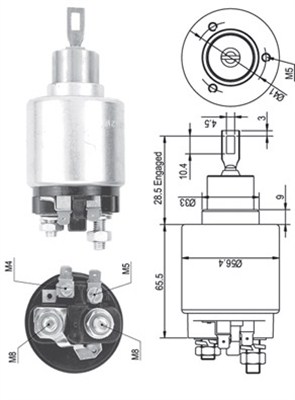 MAGNETI MARELLI Önindító bendix AME0133_MM