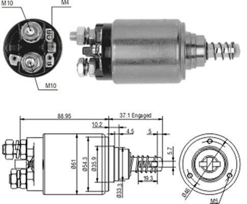 MAGNETI MARELLI Önindító bendix AME0187_MM