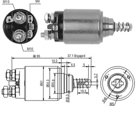 MAGNETI MARELLI Önindító bendix AME0189_MM