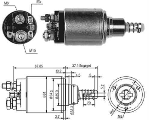 MAGNETI MARELLI Önindító bendix AME0193_MM