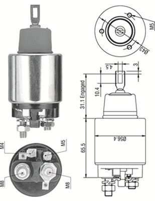 MAGNETI MARELLI Önindító bendix AME0269_MM