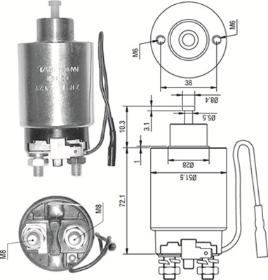 MAGNETI MARELLI Önindító bendix AME0291_MM