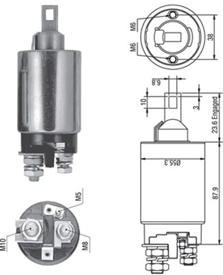 MAGNETI MARELLI Önindító bendix AME0331_MM