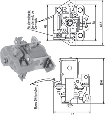 MAGNETI MARELLI Önindító bendix AME0336_MM