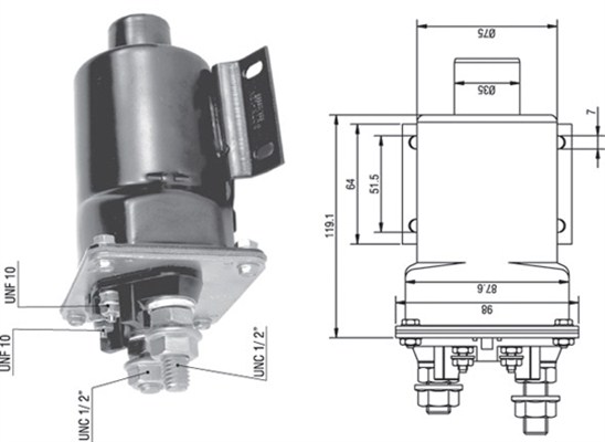 MAGNETI MARELLI Önindító bendix AME0340_MM