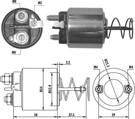 MAGNETI MARELLI Önindító bendix AME0371_MM