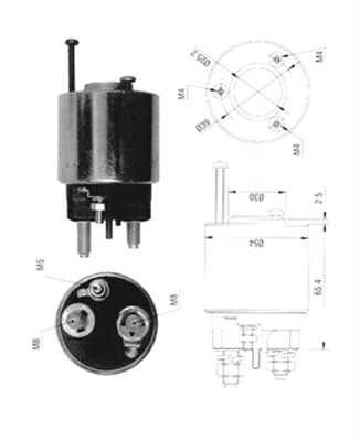 MAGNETI MARELLI Önindító bendix AME0372_MM