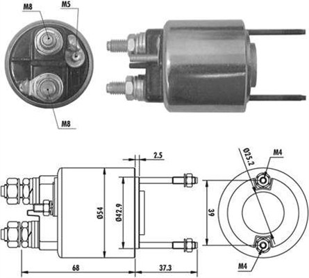 MAGNETI MARELLI Önindító bendix AME0385_MM