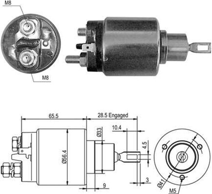 MAGNETI MARELLI Önindító bendix AME0419_MM