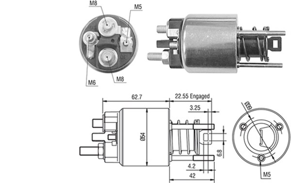 MAGNETI MARELLI Önindító bendix AME0423_MM