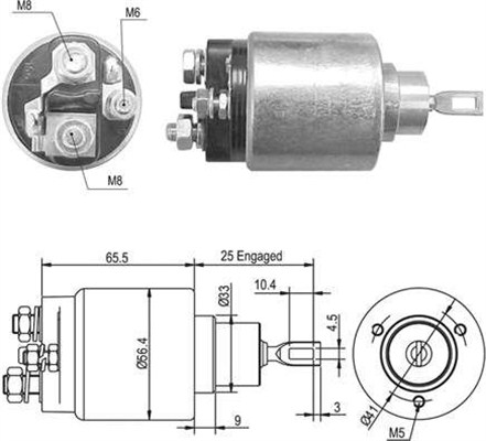 MAGNETI MARELLI Önindító bendix AME0471_MM