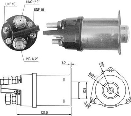 MAGNETI MARELLI Önindító bendix AME0495_MM