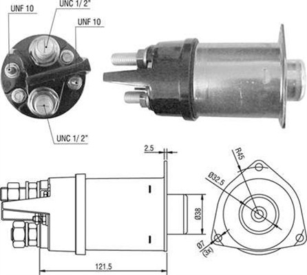 MAGNETI MARELLI Önindító bendix AME0496_MM