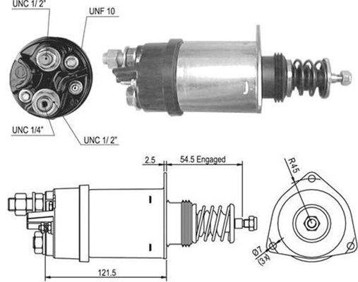 MAGNETI MARELLI Önindító bendix AME0499_MM