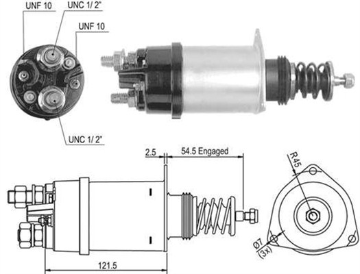 MAGNETI MARELLI Önindító bendix AME0502_MM